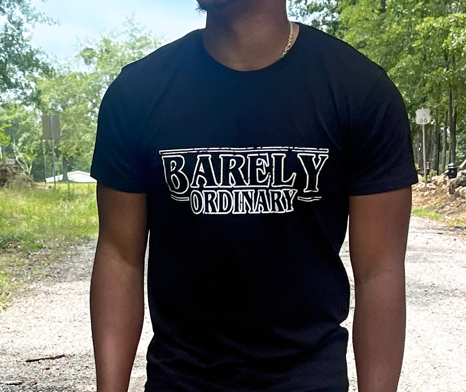 Barely "Stranger" Tee Blk