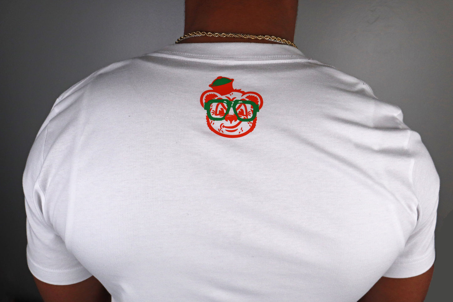 Barely "Winged B" Tee (Grn/Org)