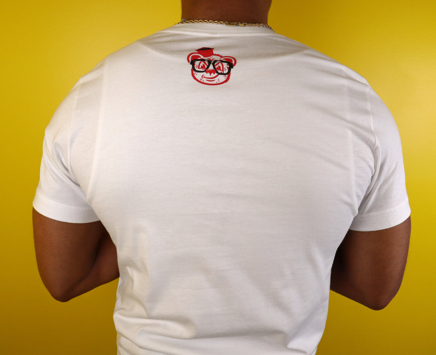 Barely "Winged B" Tee (Blk/Red)