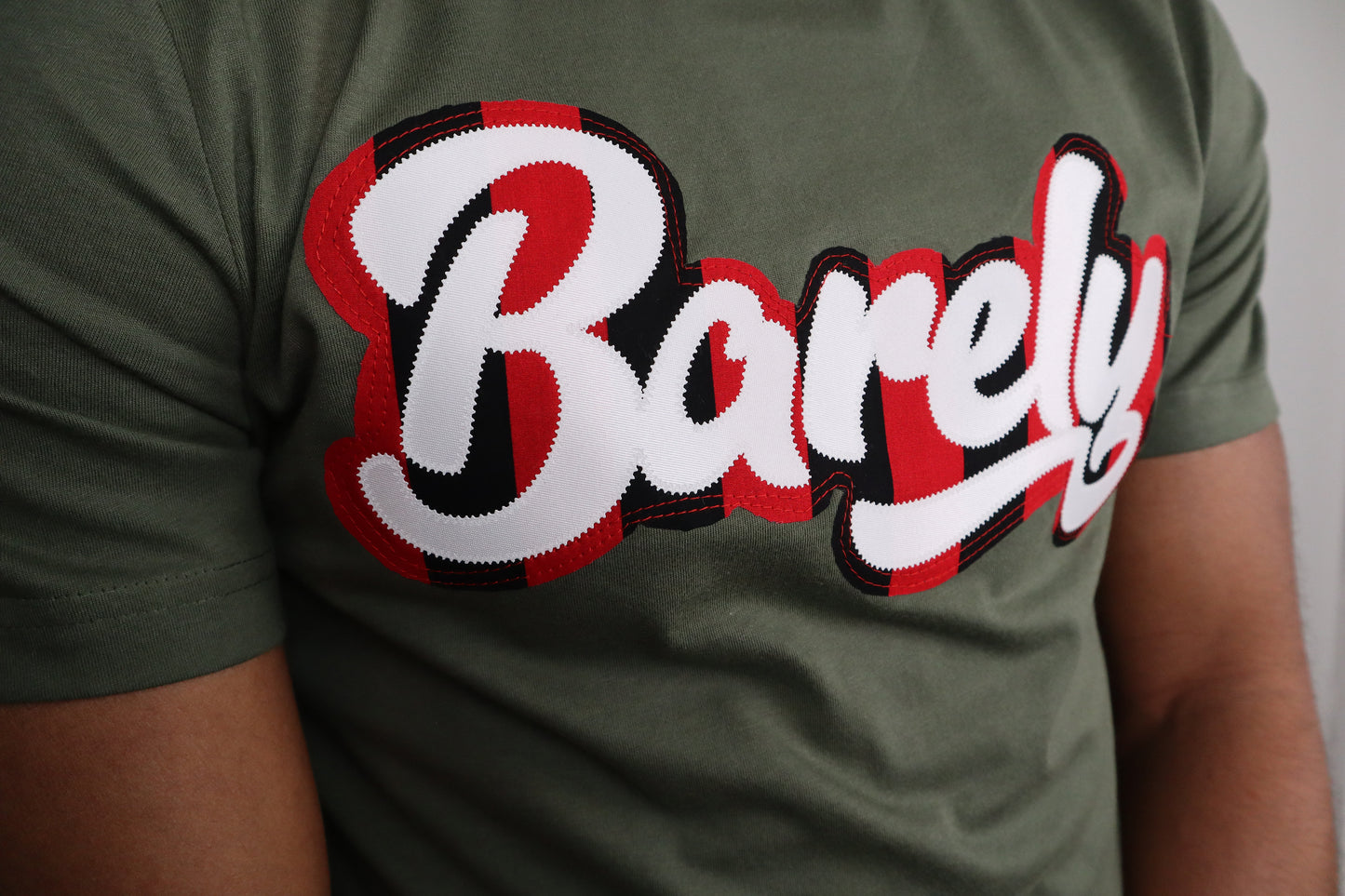Barely "Script" Logo Tee