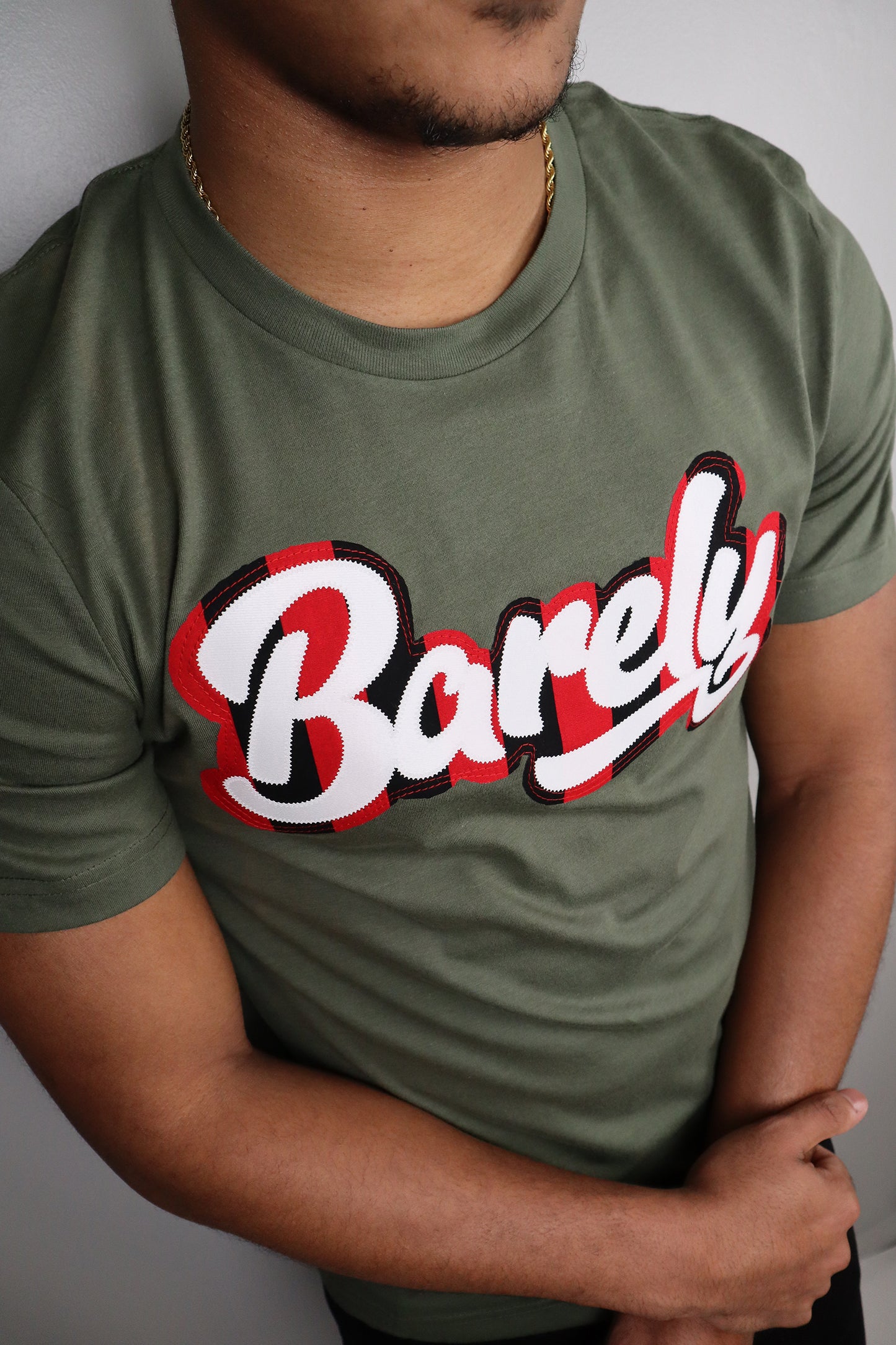 Barely "Script" Logo Tee