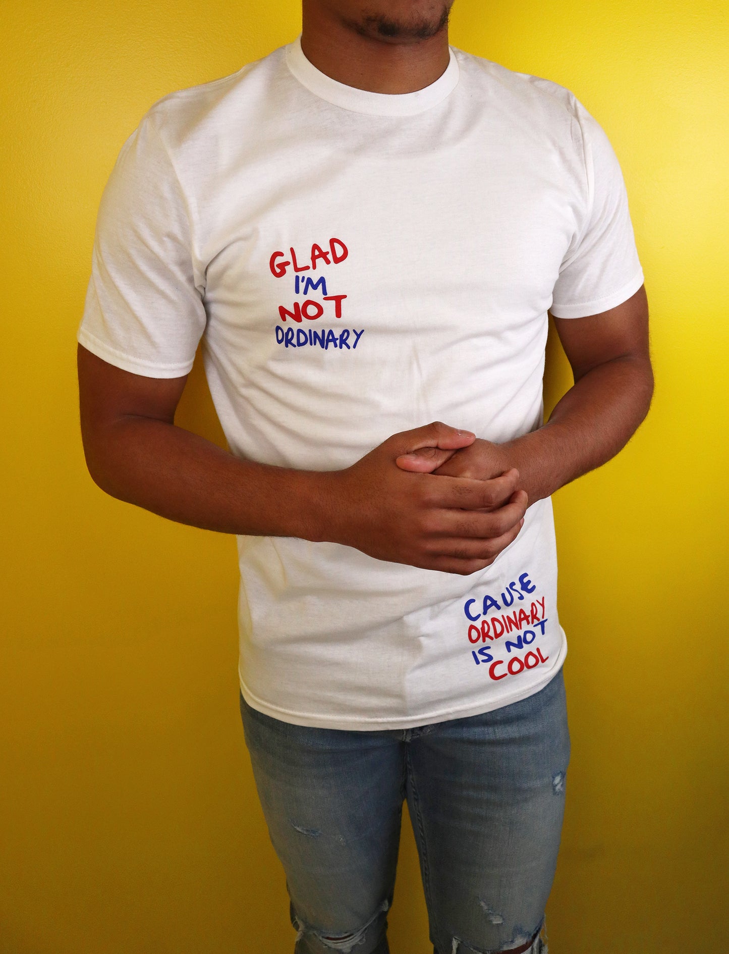 Barely "Ordinary Is Not Cool" Tee