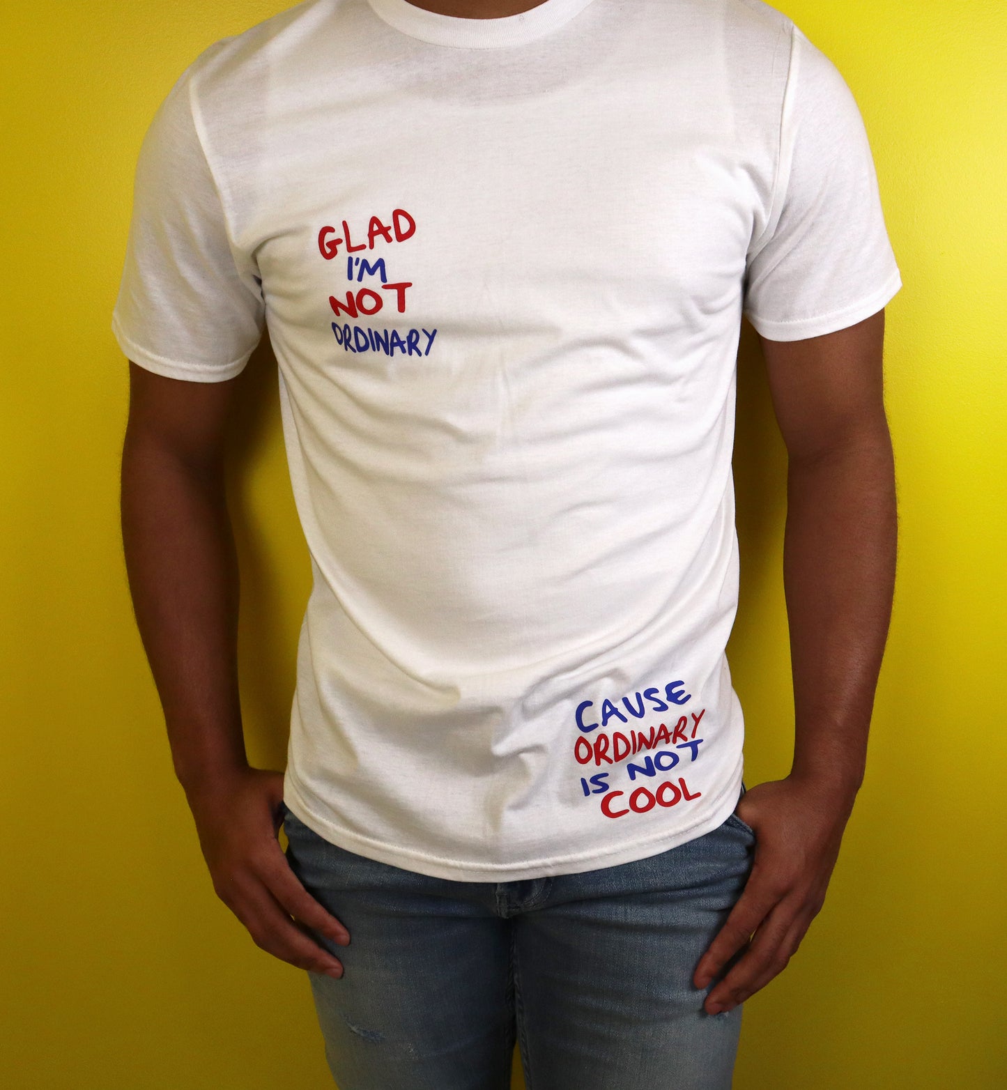 Barely "Ordinary Is Not Cool" Tee