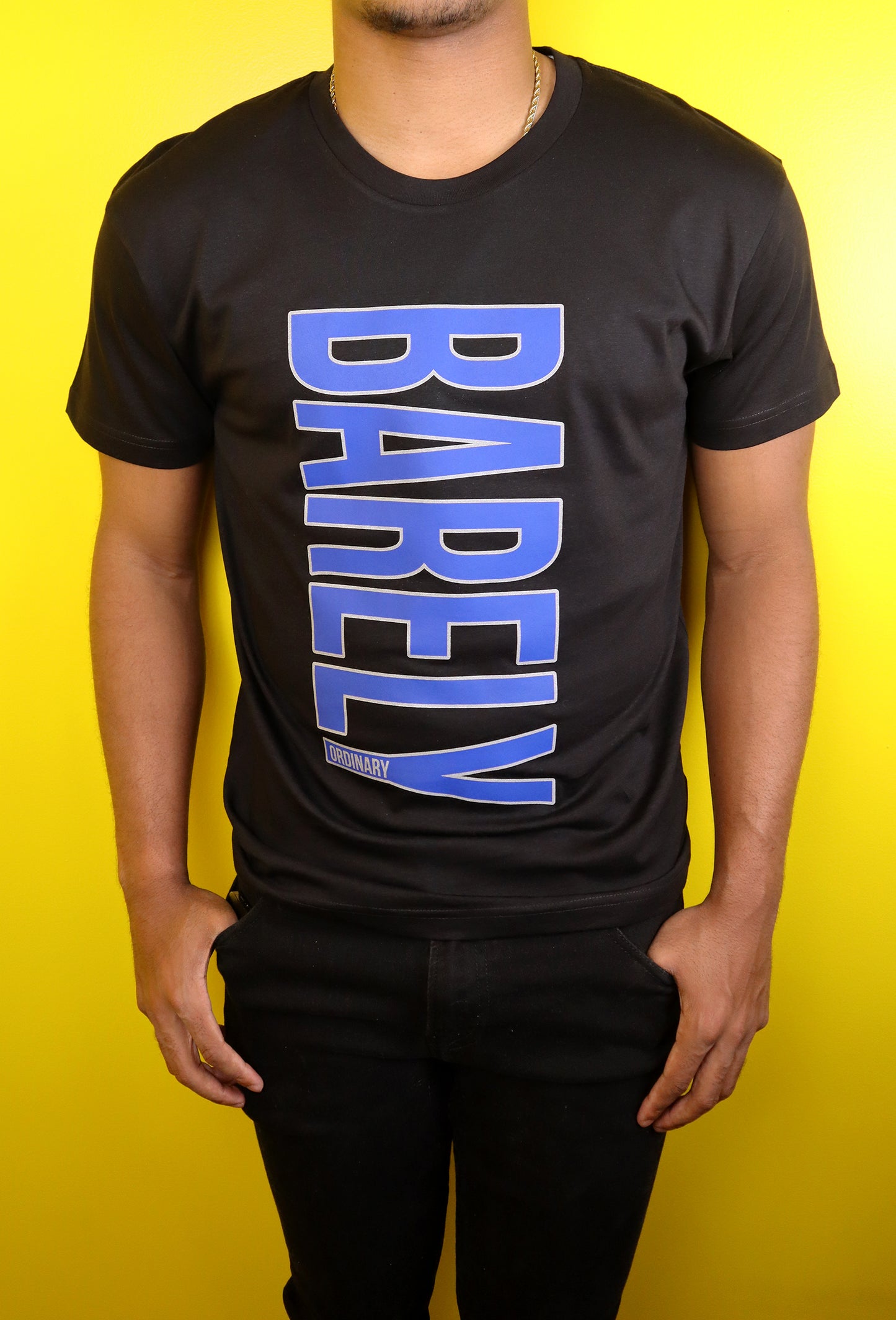 Barely Vertical Logo Tee