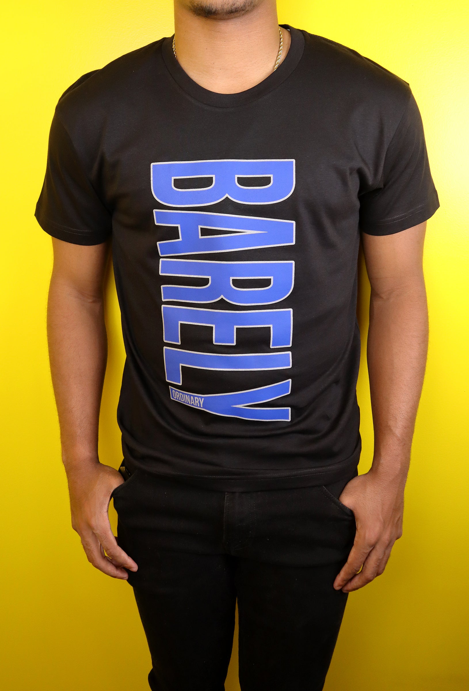 Barely Vertical Logo Tee