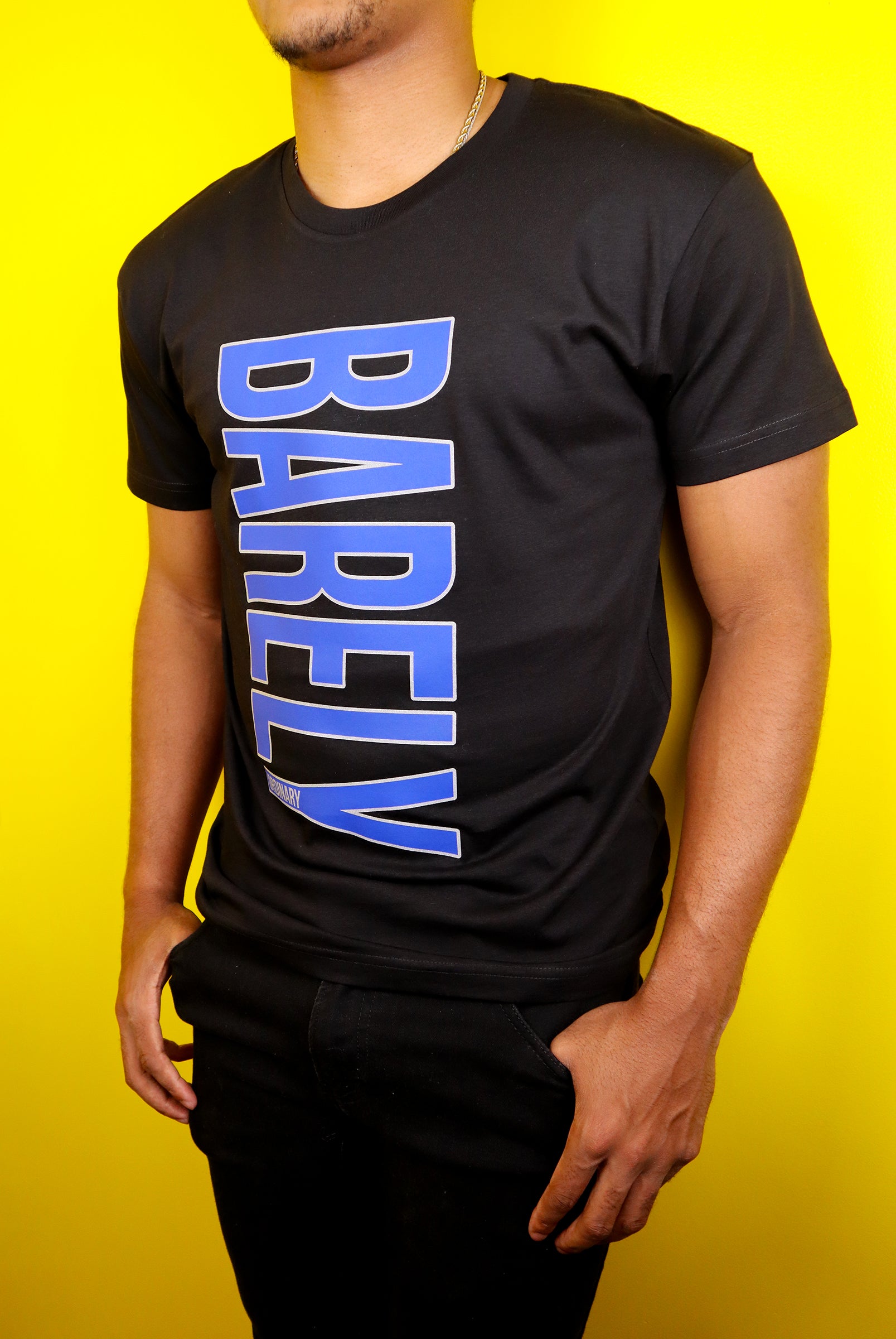 Barely Vertical Logo Tee