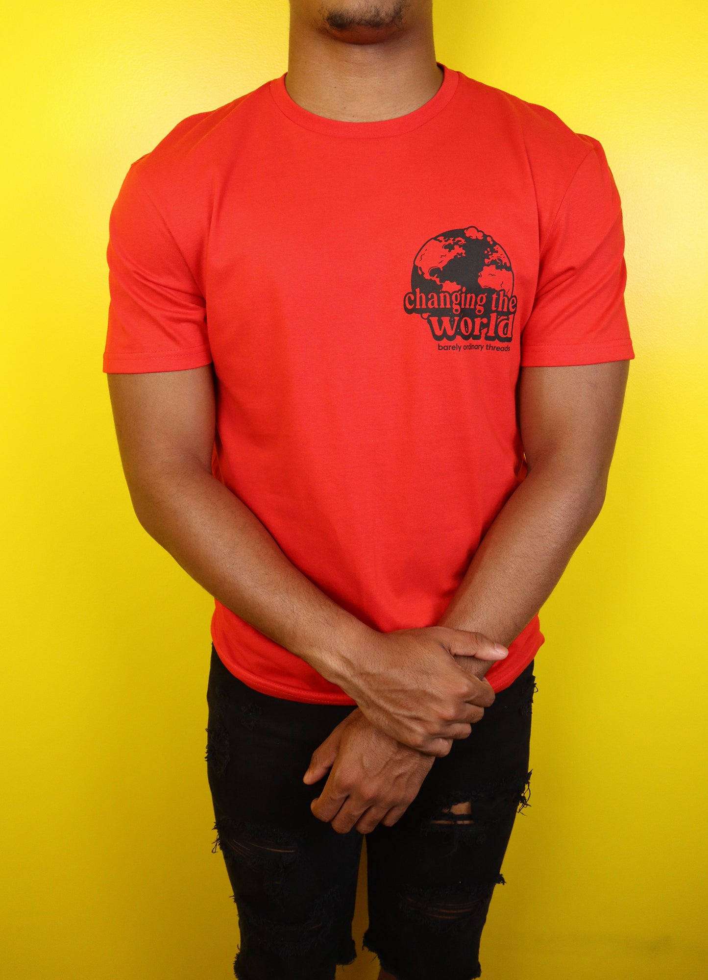Barely "Changing The World" Tee