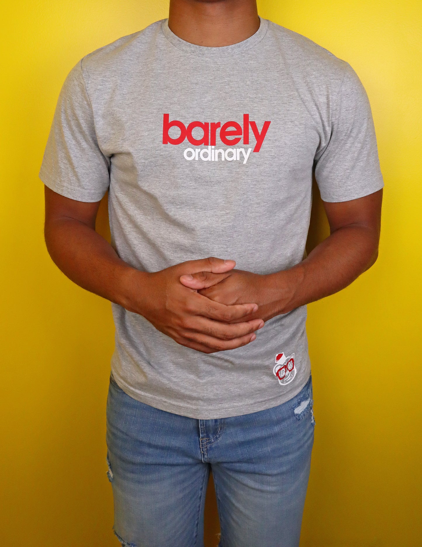 Barely "Stamped" Logo Tee