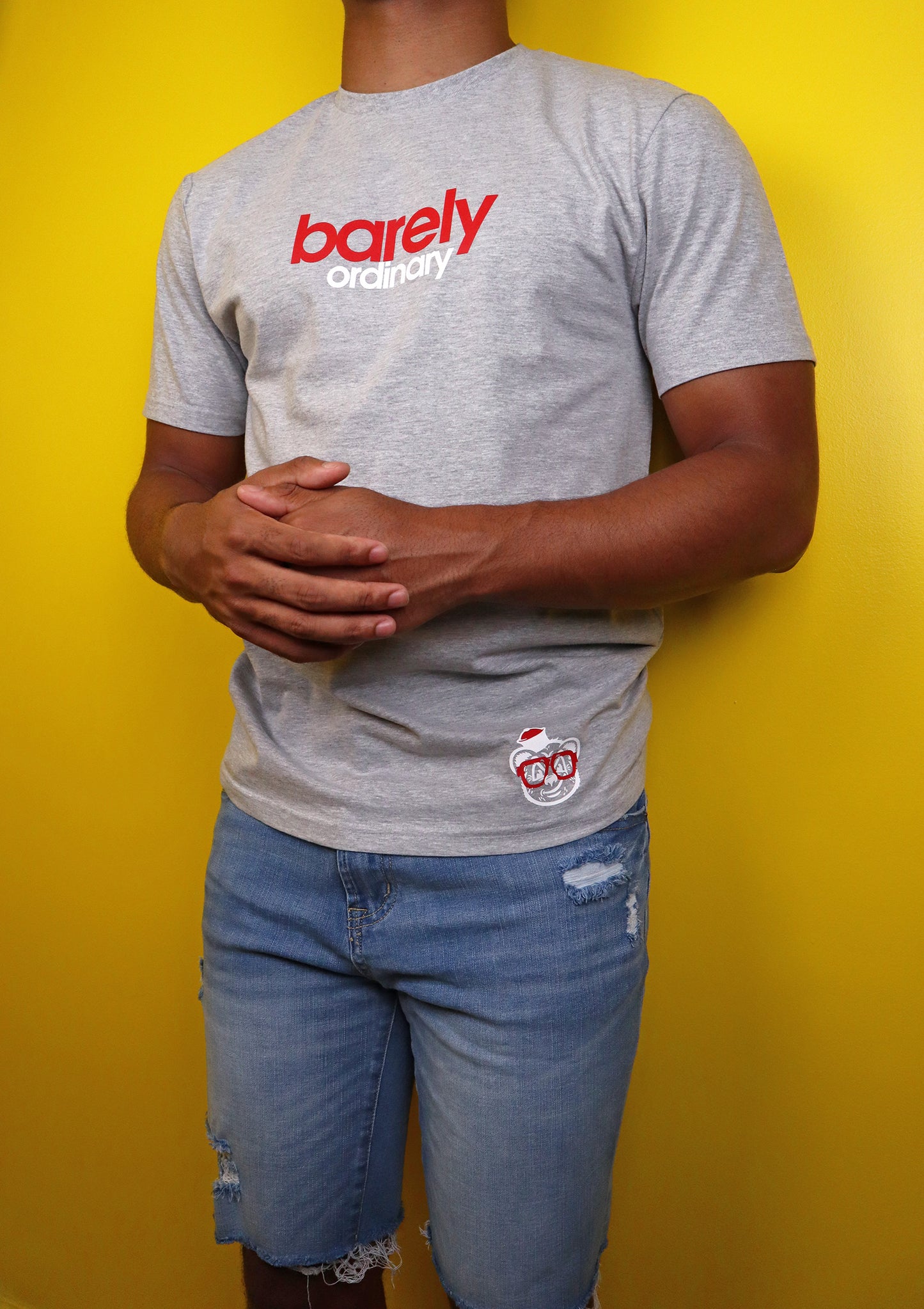 Barely "Stamped" Logo Tee