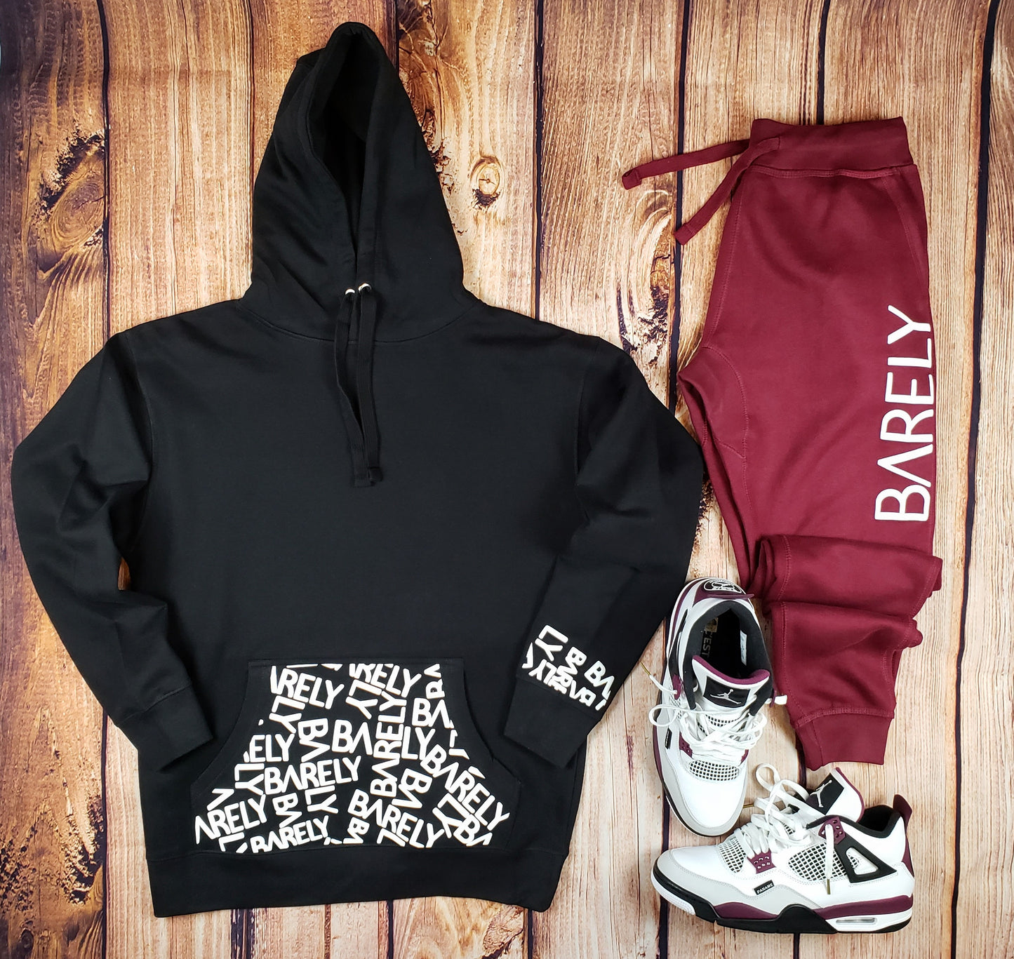 Barely Puff Logo Joggers - Barely Ordinary