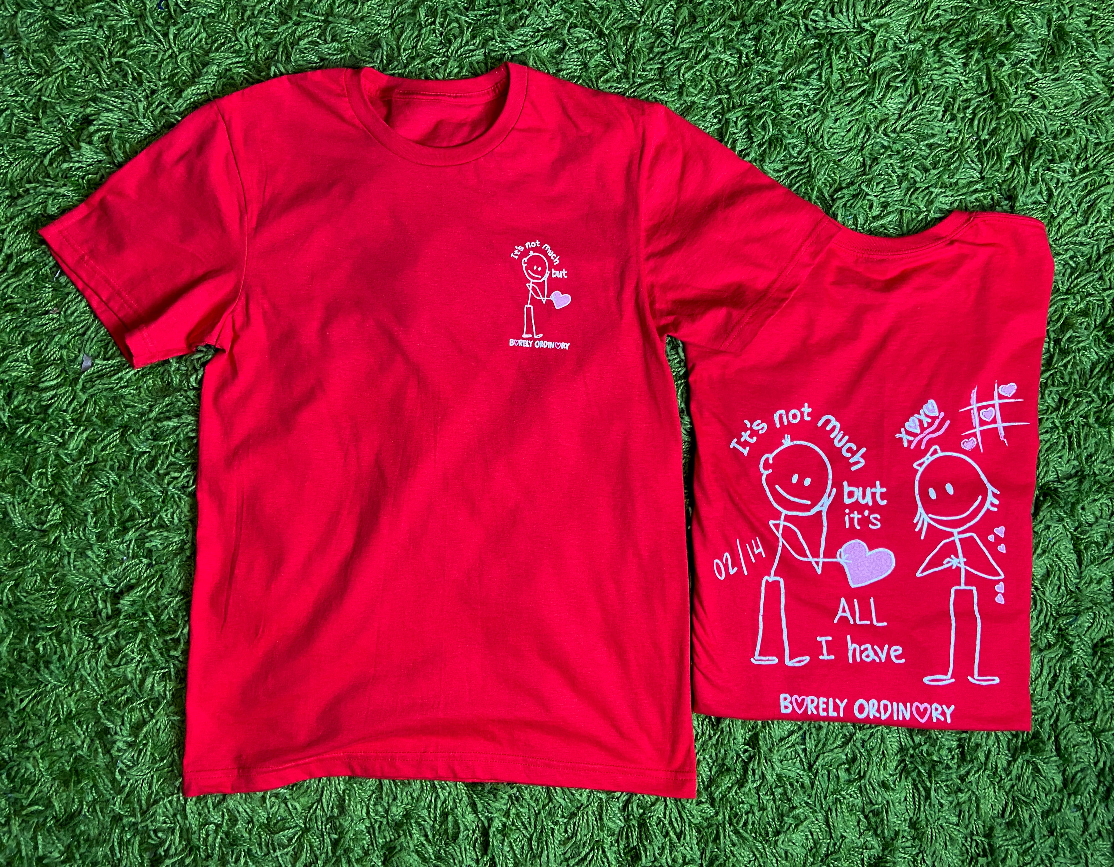 Barely "It’s not much" Tee - Red