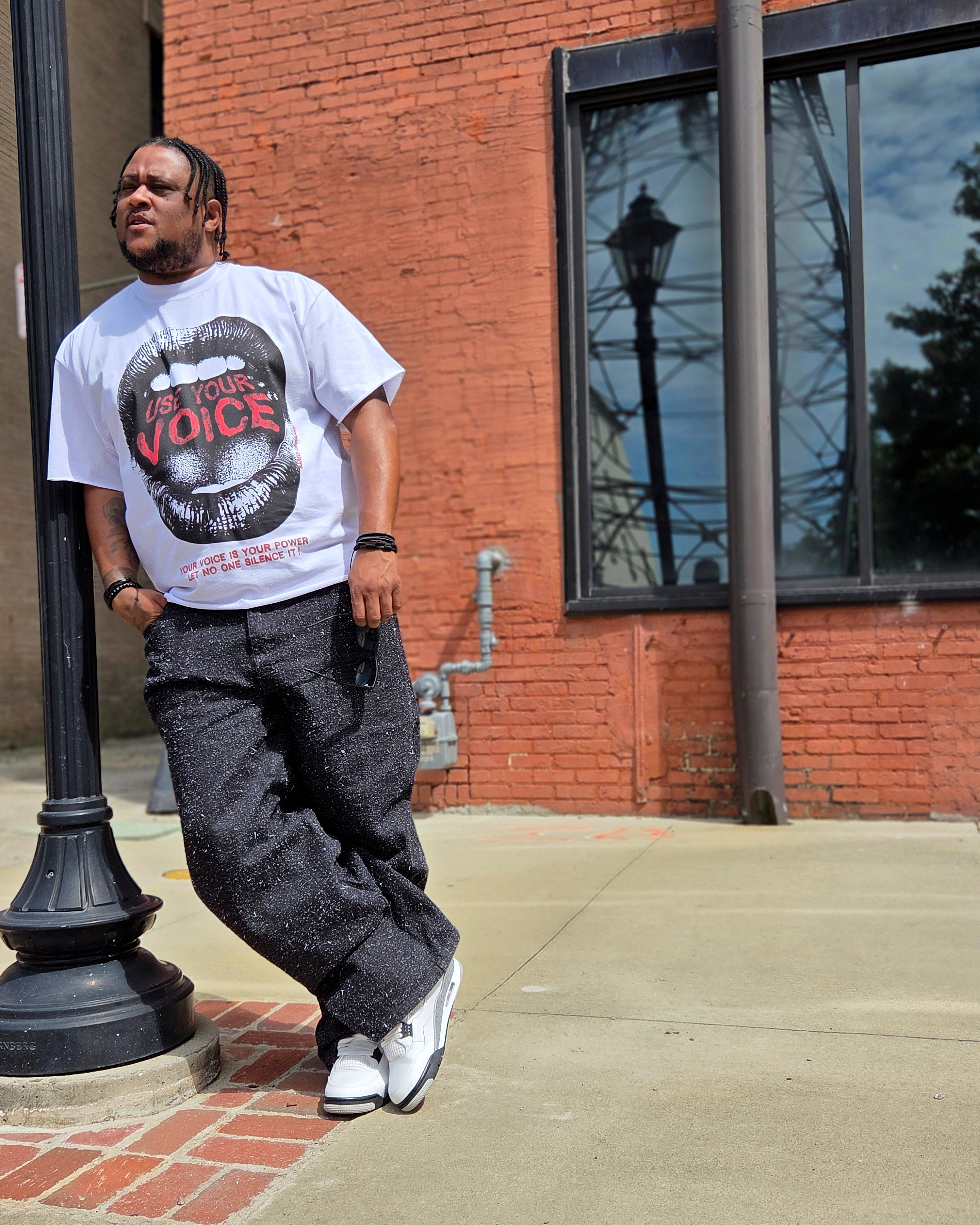 Barely "Use Your Voice" Tee
