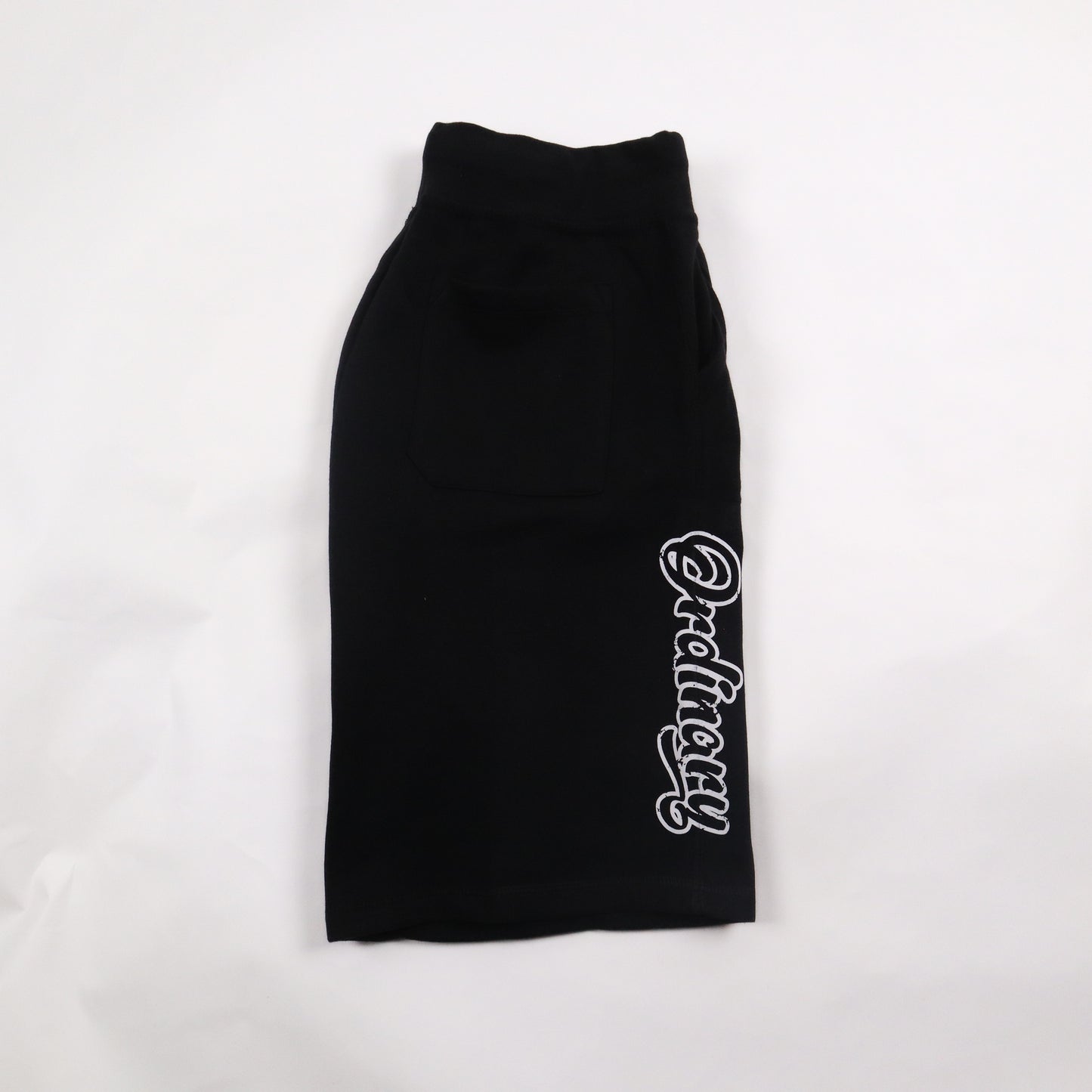 Barely "Big B" Fleece Shorts-Black