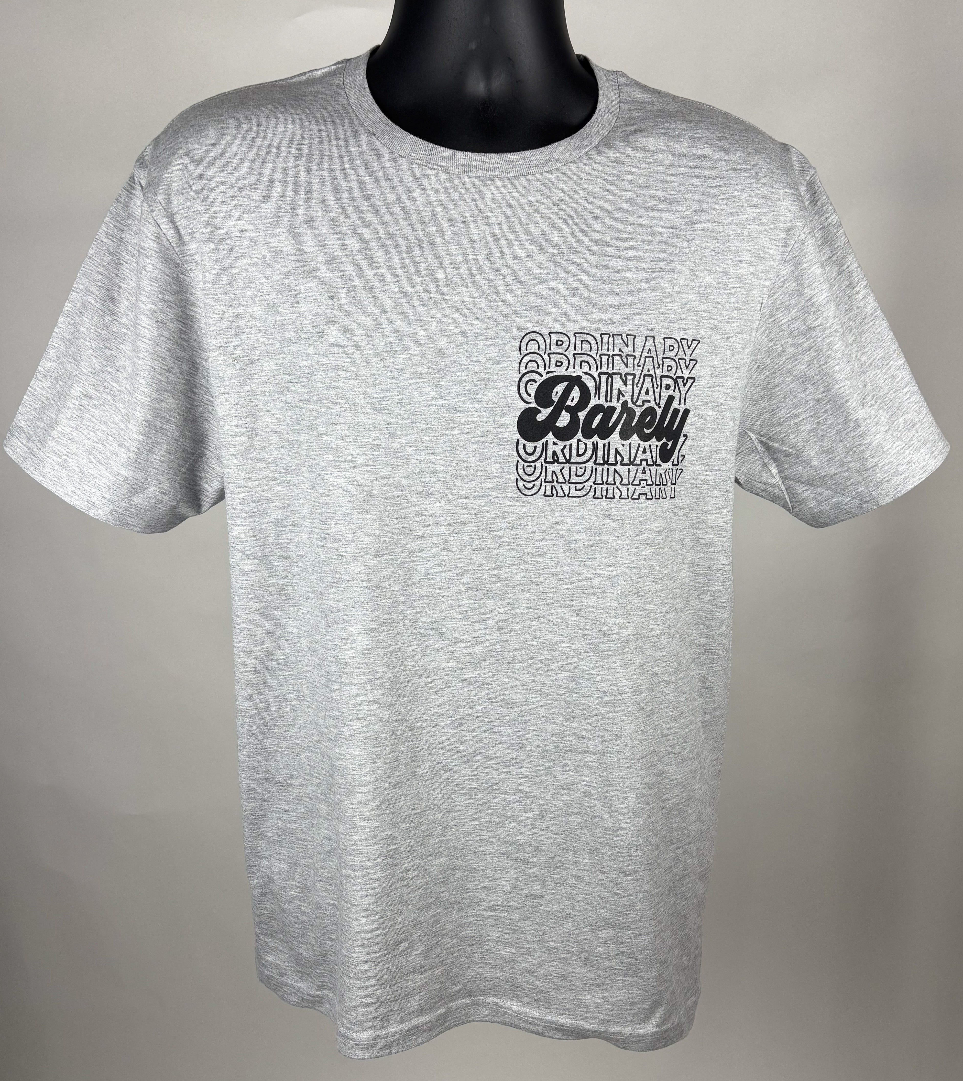 Barely "Postcard" Tee (Gry/Blk)