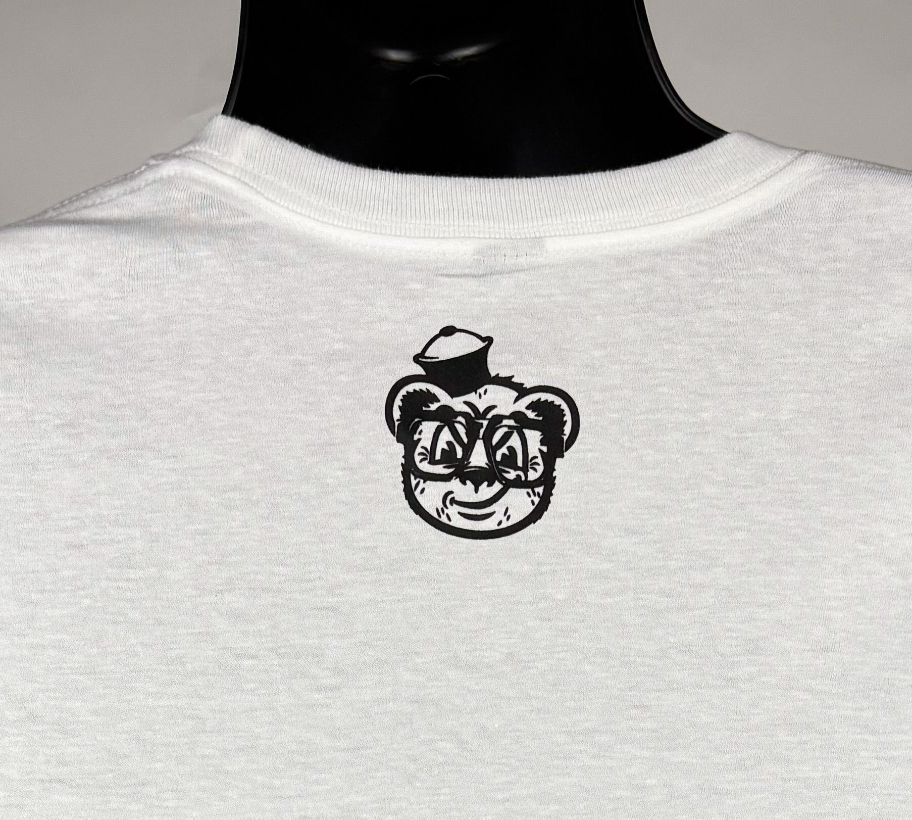 Barely "Postcard" Tee (Wht/Blk)