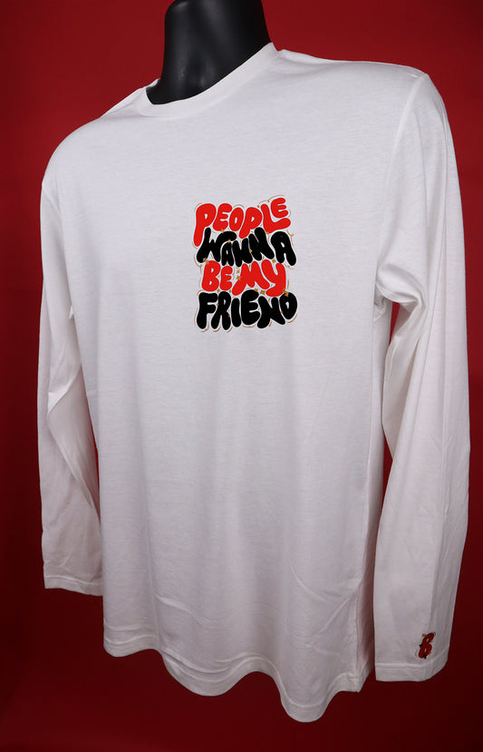 Barely "Must Be The Money" Tee -Long Sleeve