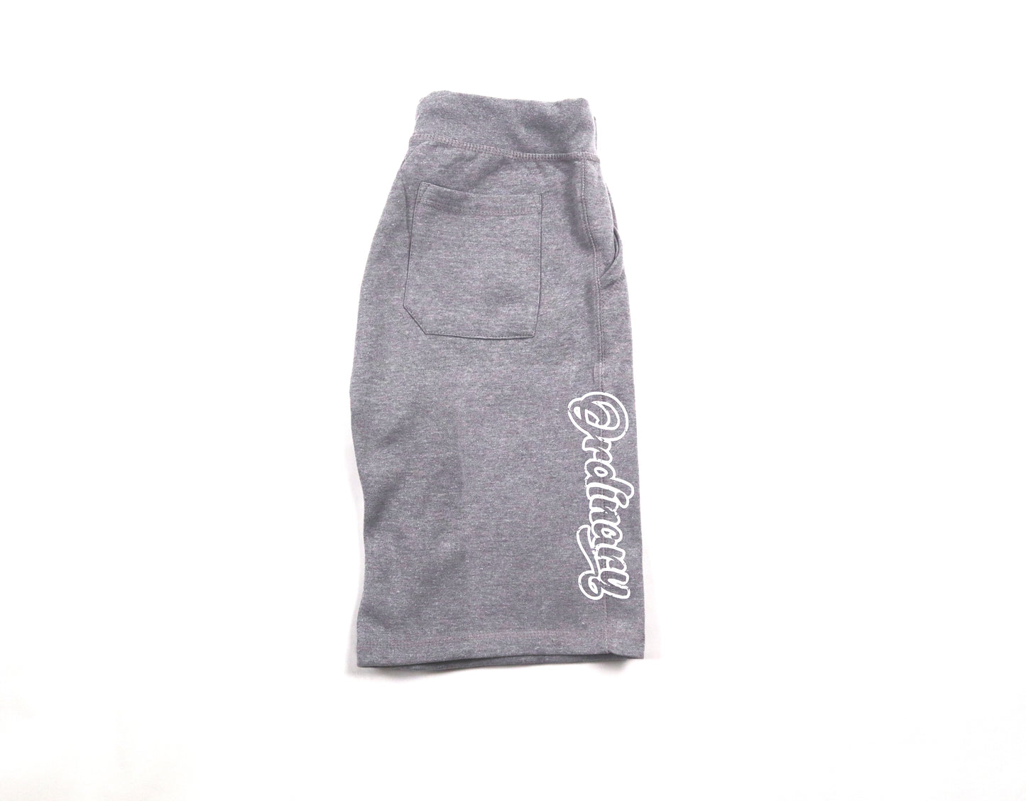 Barely "Big B" Fleece Shorts-Grey