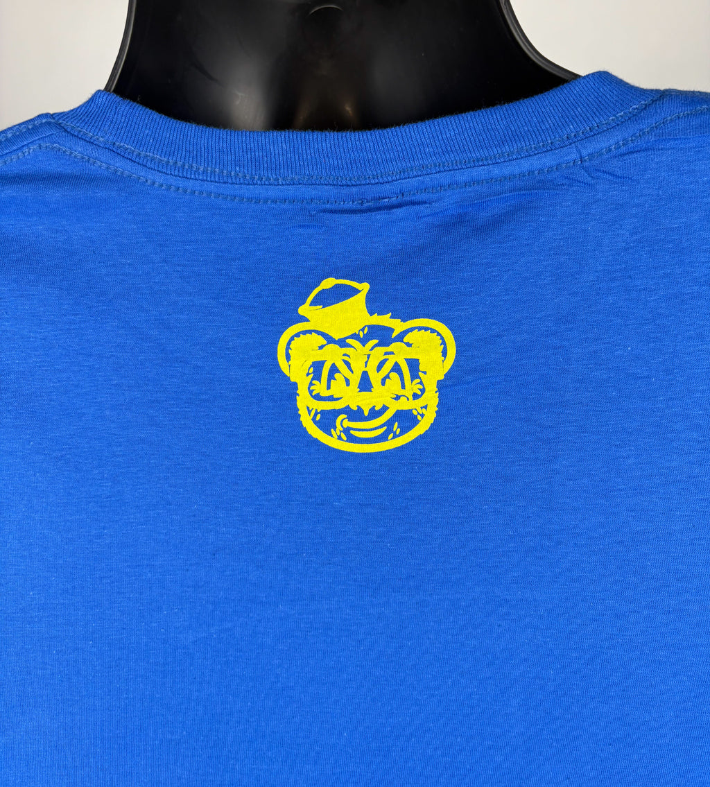 Barely "Postcard" Tee (Blu/Ylw)