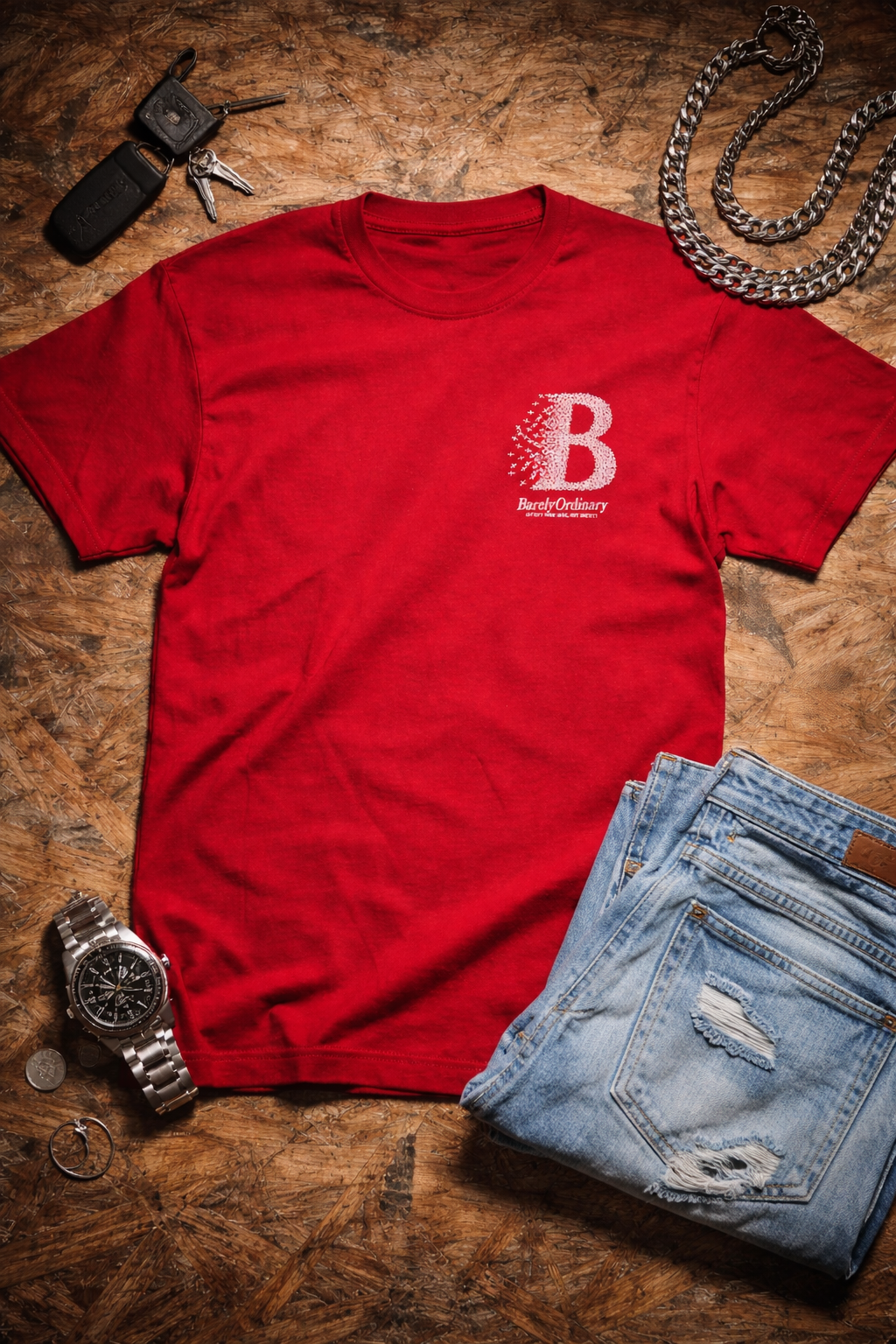 Barely "Satisfy Your Soul" Tee - Red