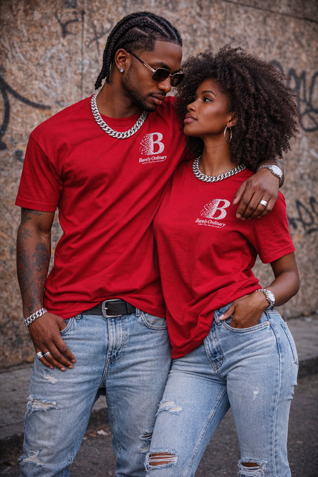 Barely "Satisfy Your Soul" Tee - Red