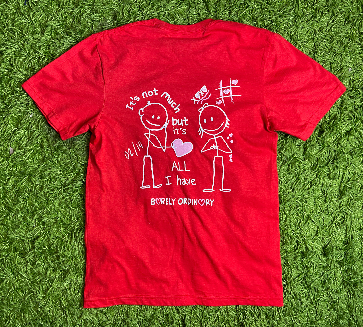 Barely "It’s not much" Tee - Red