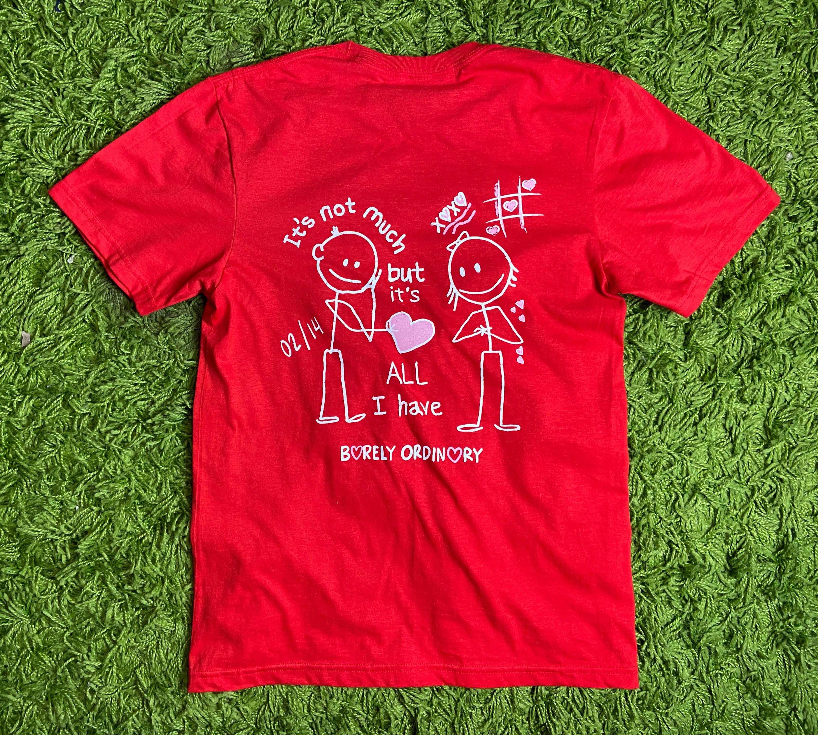 Barely "It’s not much" Tee - Red
