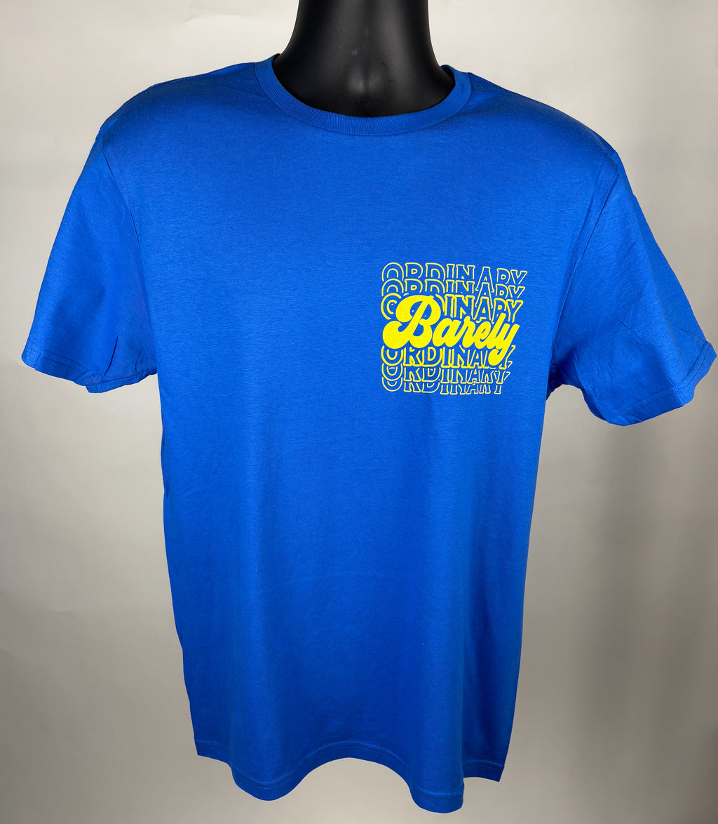 Barely "Postcard" Tee (Blu/Ylw)