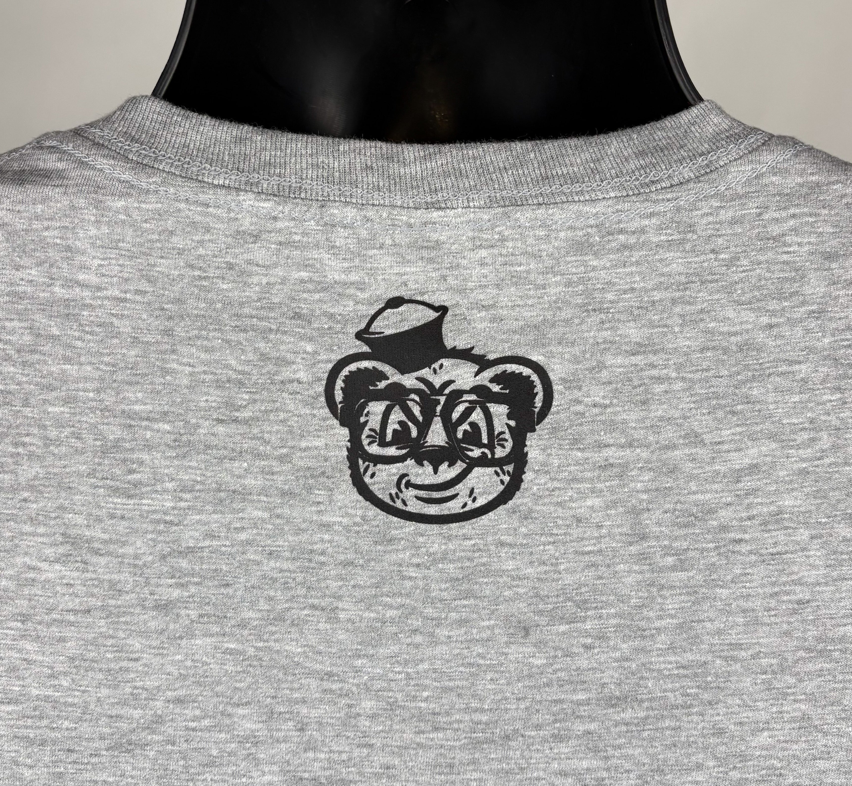 Barely "Postcard" Tee (Gry/Blk)