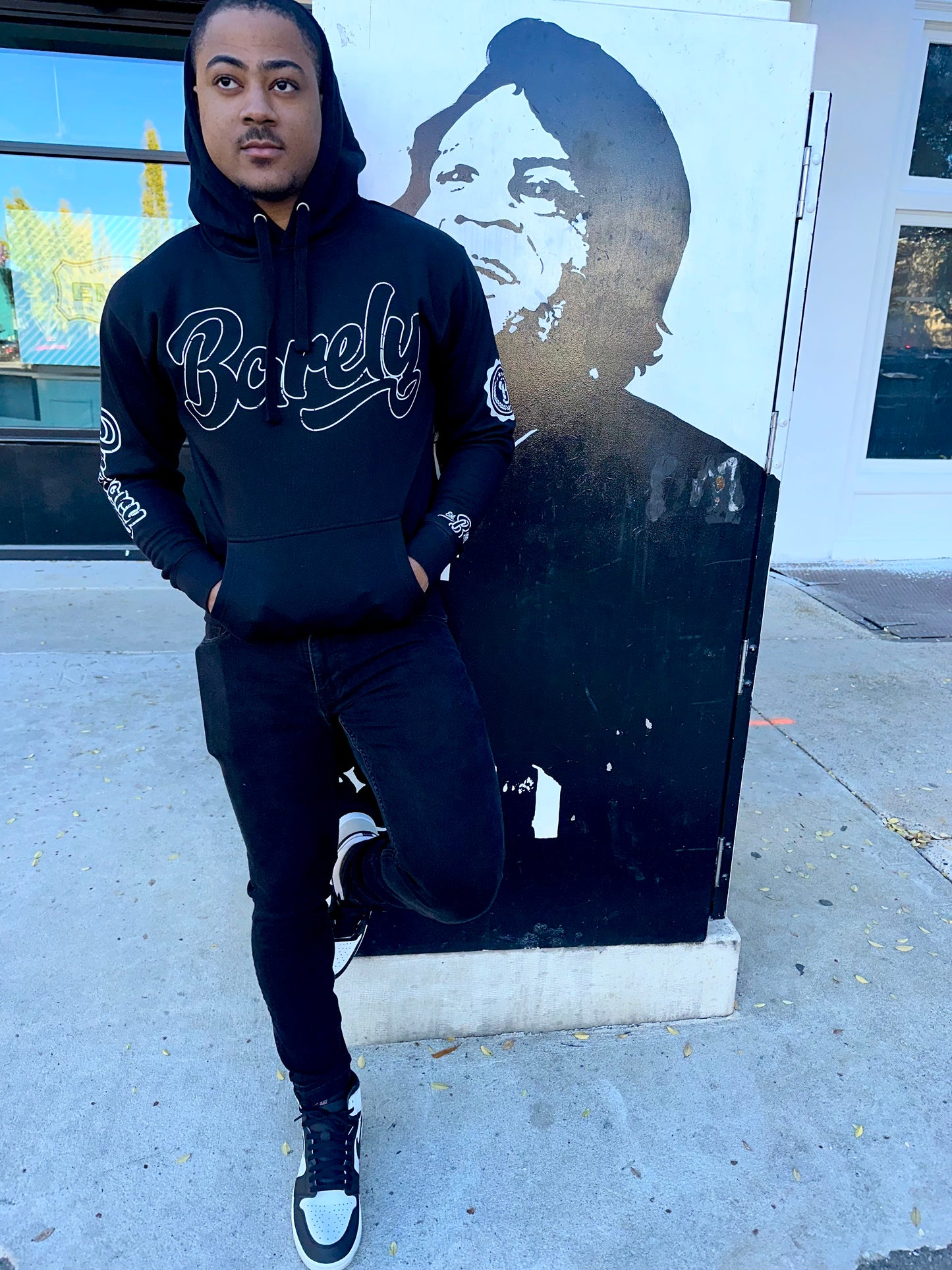 Barely "Big B" Logo Hoodie