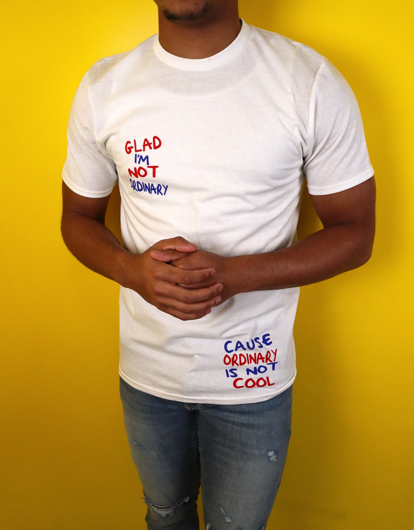 Barely "Ordinary Is Not Cool" Tee