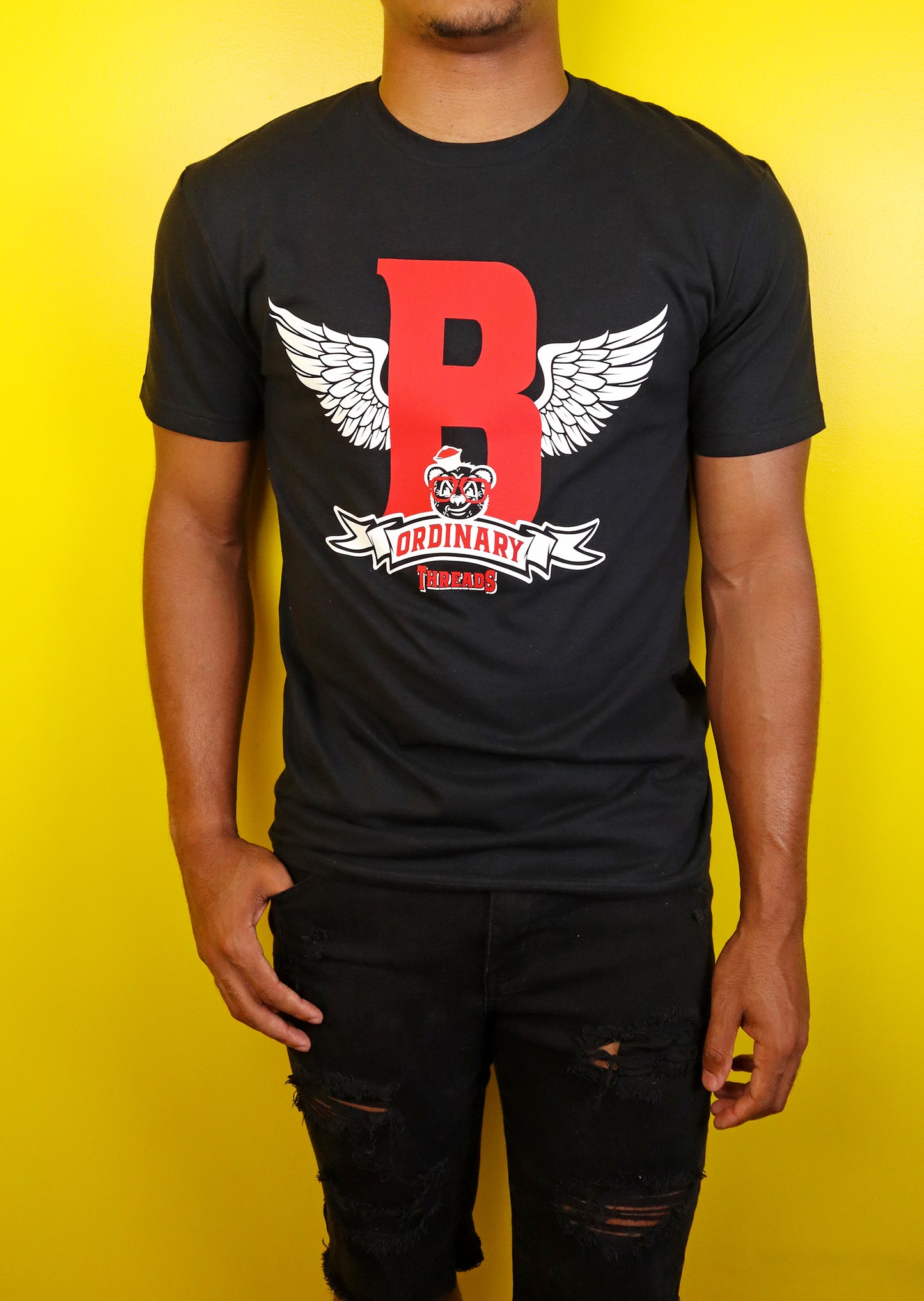 Barely "Winged B" Tee