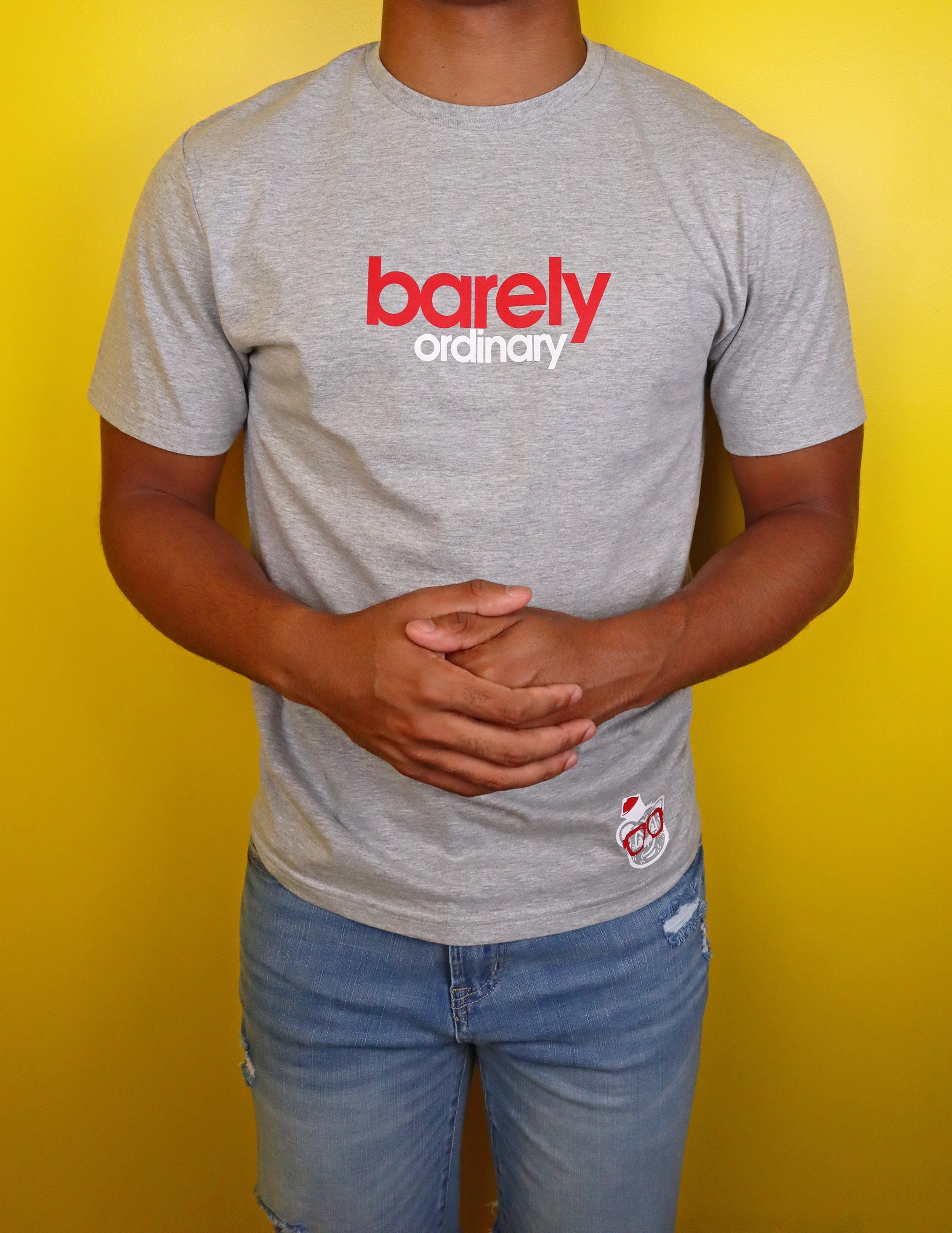 Barely "Stamped" Logo Tee