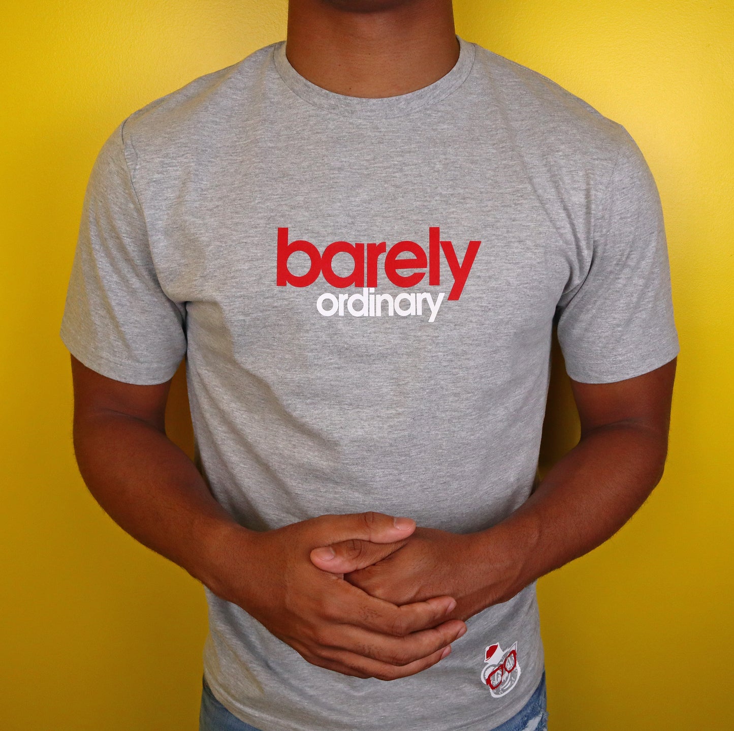 Barely "Stamped" Logo Tee