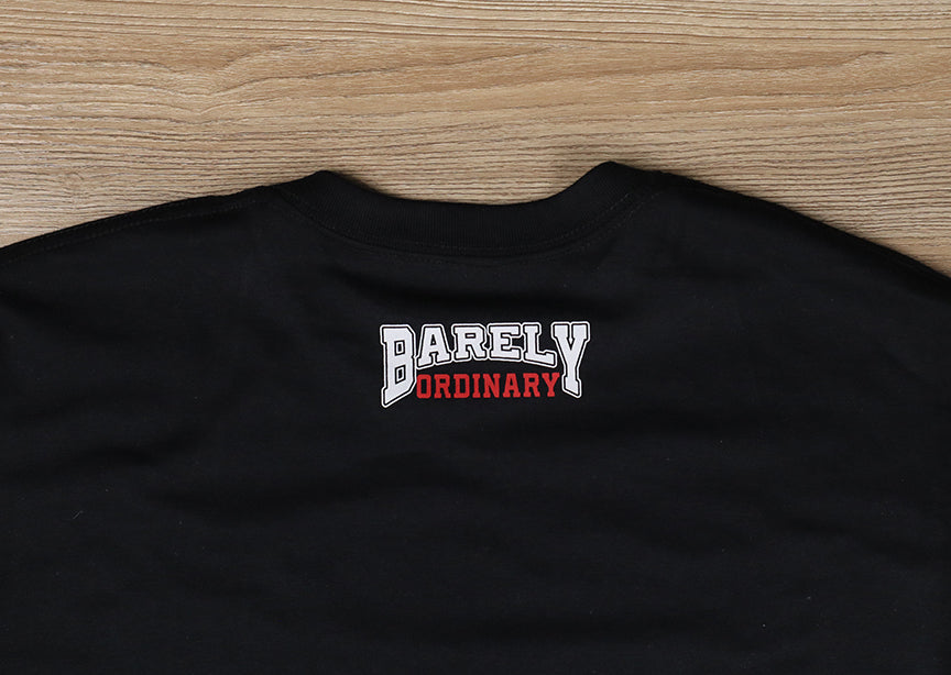 Barely "Bears" Tee (Blk/Red/Wht)