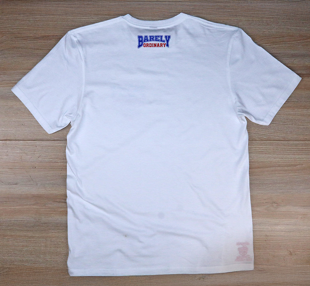 Barely "Bears" Tee (Wht/Red/Blu)