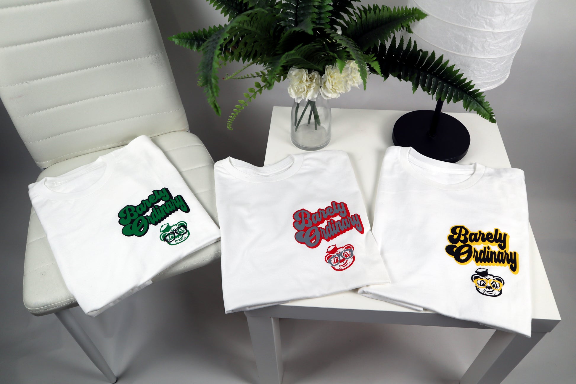 Barely "Name Tag" 3-Pack (Blk/Maize, Grn/Blk, Gry/Red) 2X & 3X