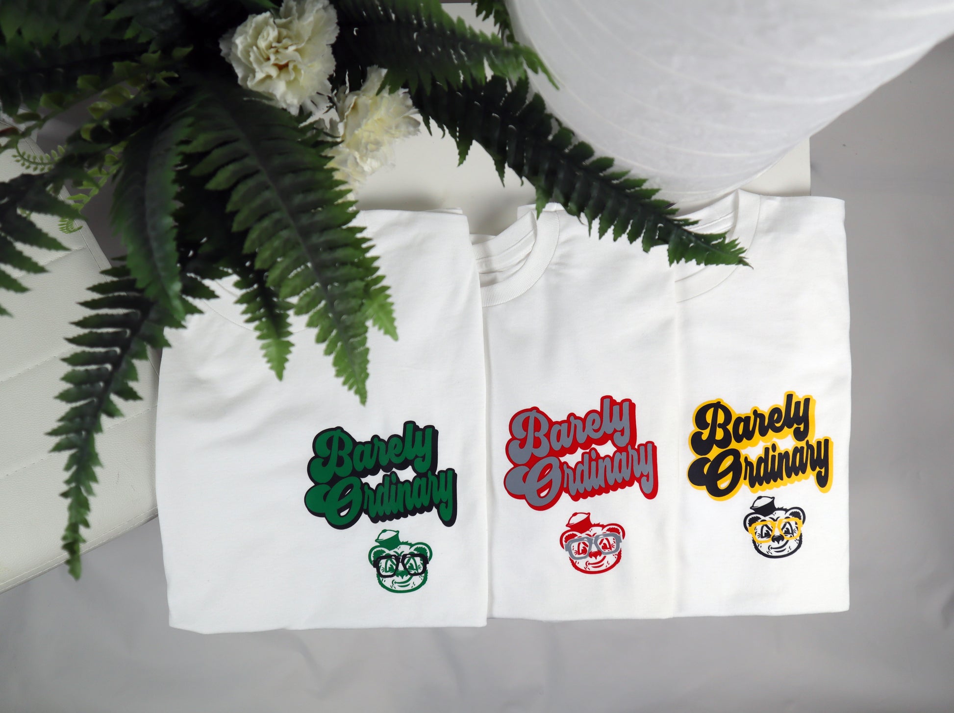 Barely "Name Tag" 3-Pack (Blk/Maize, Grn/Blk, Gry/Red) 2X & 3X