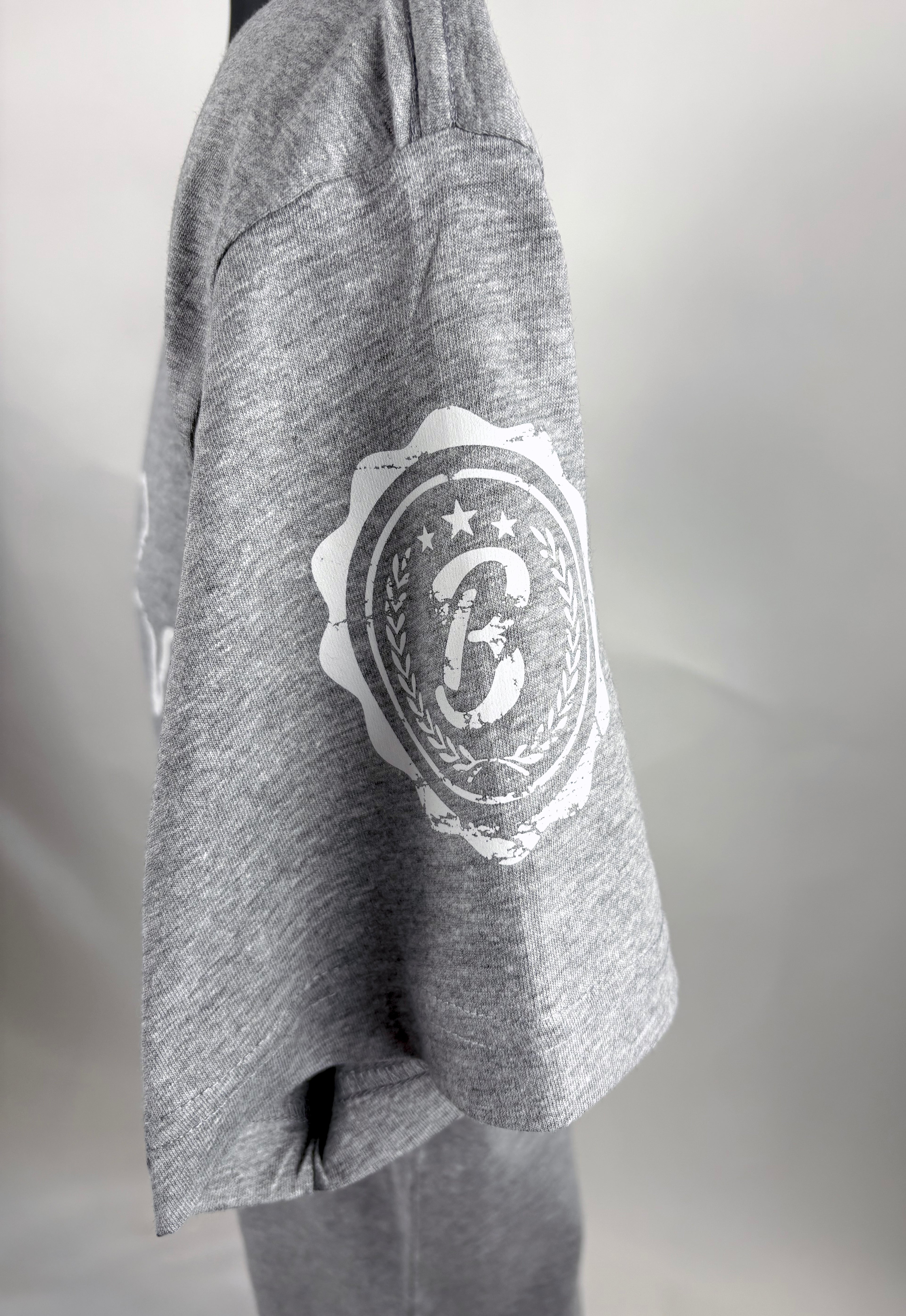 Barely "Big B" Tee - Grey
