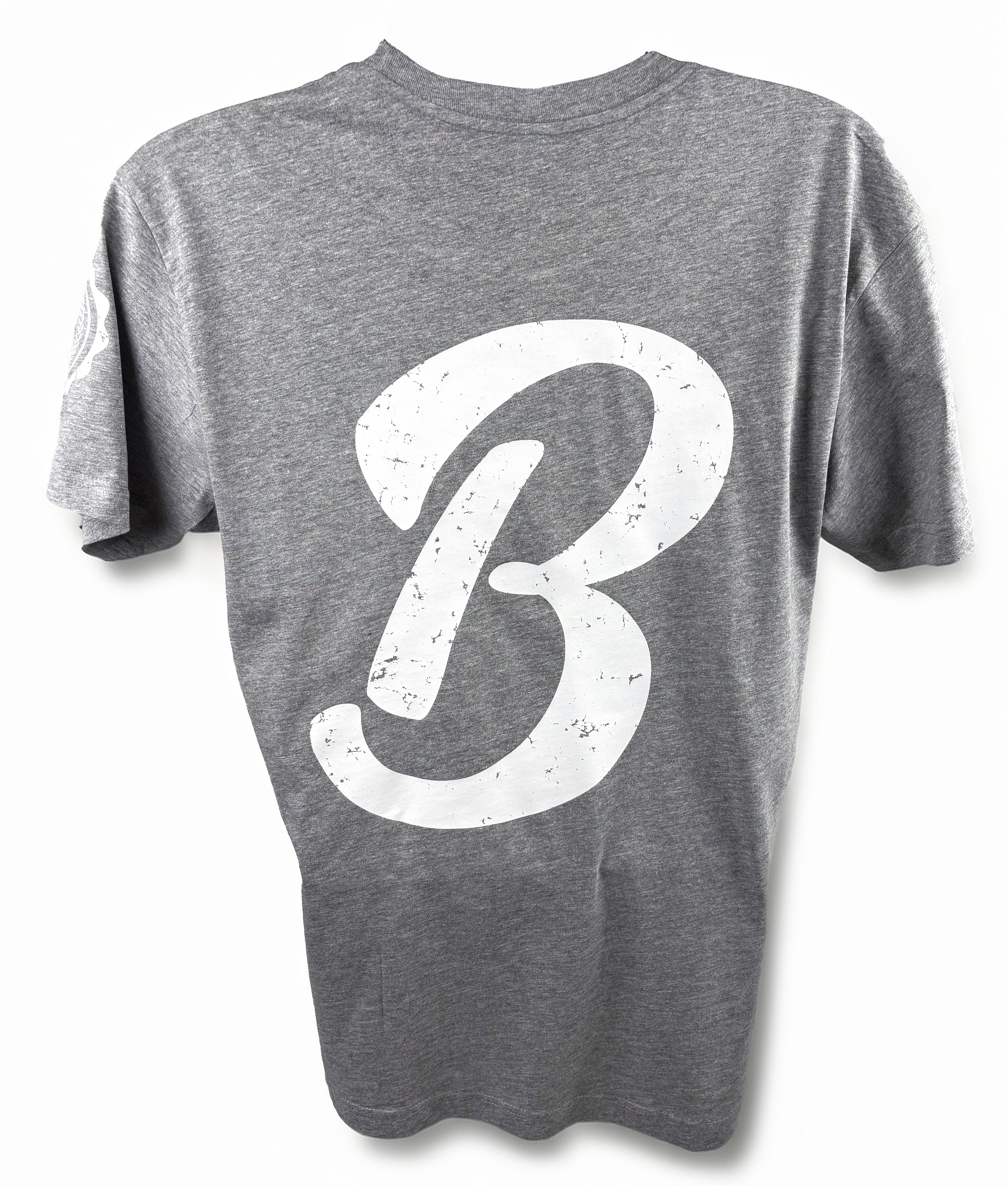 Barely "Big B" Tee - Grey