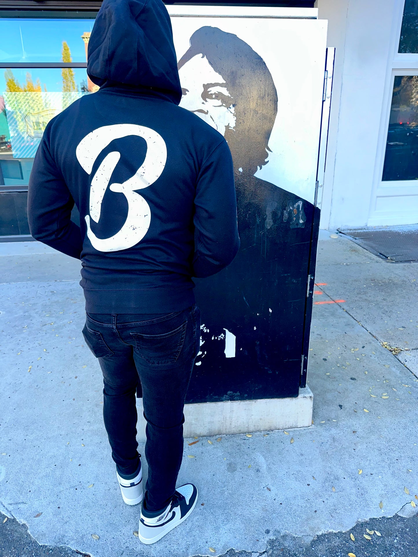 Barely "Big B" Logo Hoodie