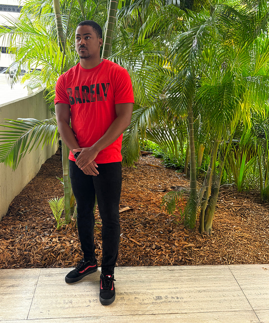 Barely "Between The Lines" Tee