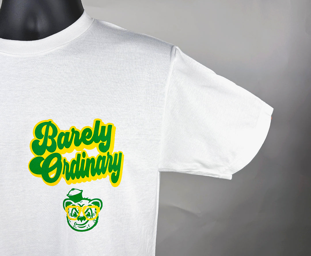 Barely "Name Tag" Tee (Wht/Grn/Maize)