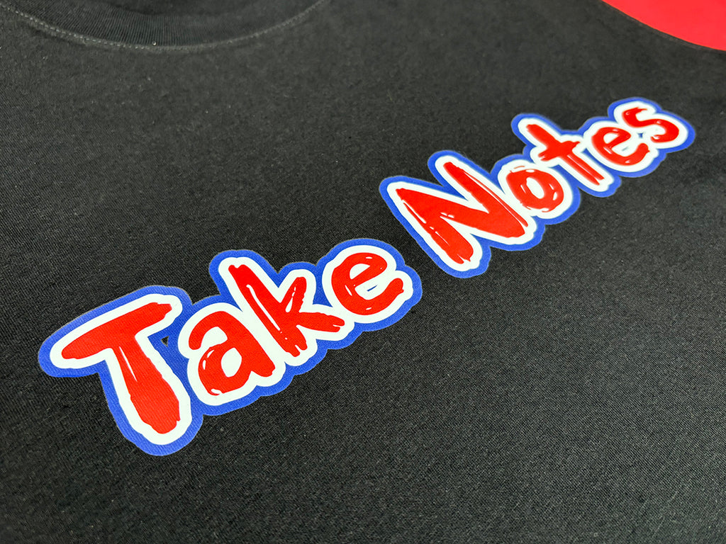 Barely "Take Notes" Tee