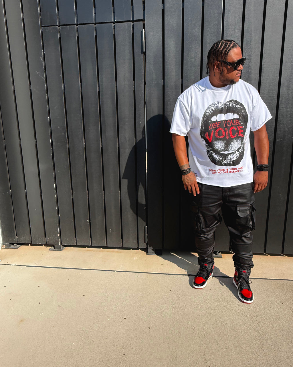Barely "Use Your Voice" Tee