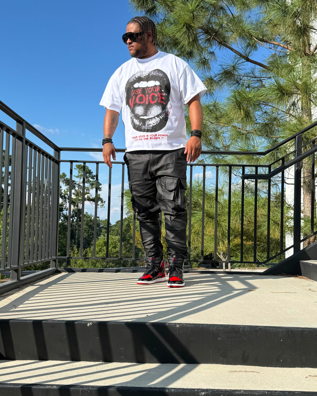 Barely "Use Your Voice" Tee