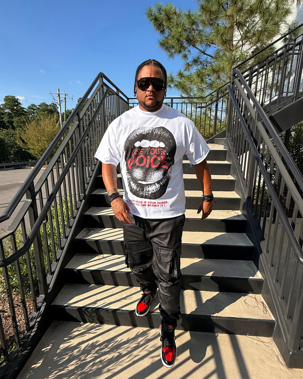 Barely "Use Your Voice" Tee