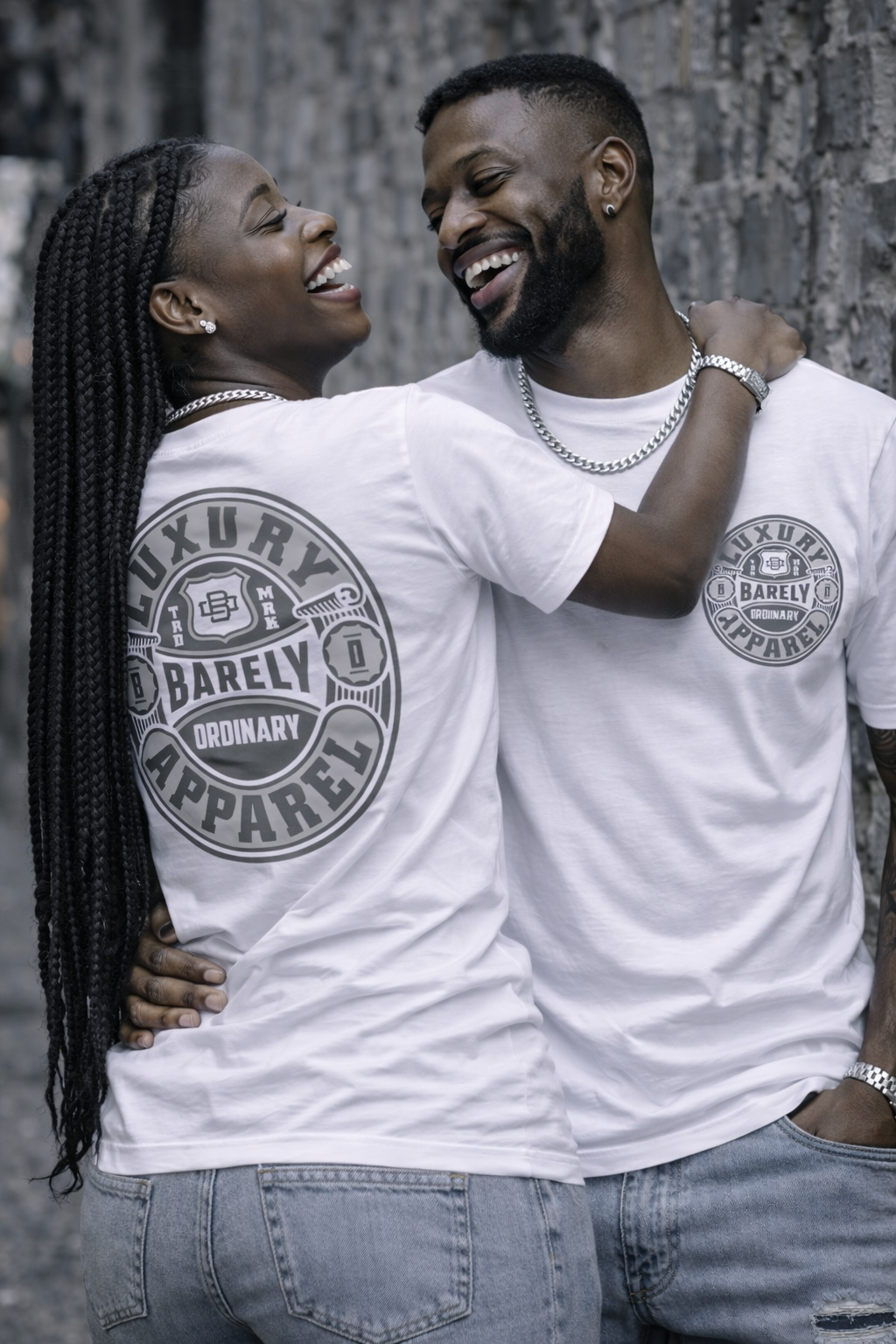 Barely "Luxury Apparel" Tee