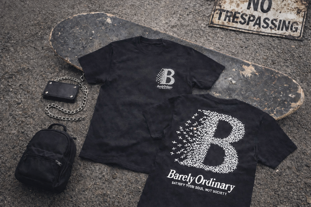 Barely "Satisfy Your Soul" Tee - Black