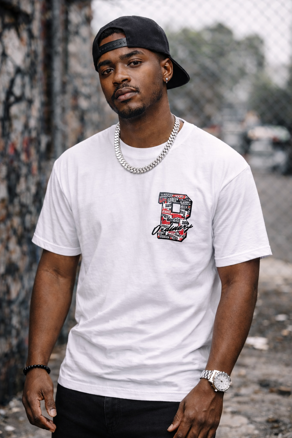 Barely "Varsity Bumper Stickers" Tee