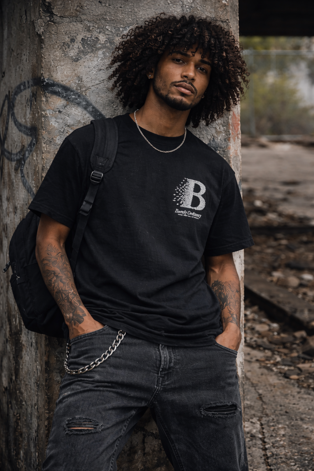 Barely "Satisfy Your Soul" Tee - Black